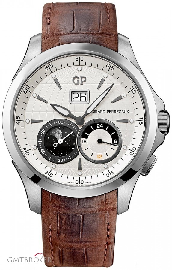 Girard Perregaux 49655-11-132-bb6a  Traveller Large Date Moonphases 49655-11-132-bb6a 407917