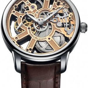 Maurice Lacroix Mp7228-ss001-001  Masterpiece Skeleton Mens Watch mp7228-ss001-001 213397