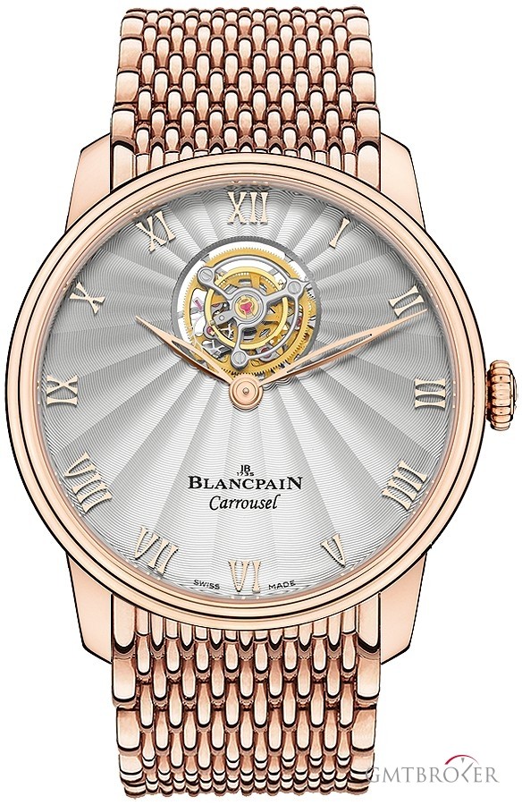 Blancpain 66228-3642-mmb  Villeret Carrousel 42mm Mens Watch 66228-3642-mmb 256741