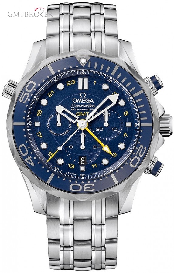 Omega 21230445203001  Seamaster Diver 300m Co-Axial GMT 212.30.44.52.03.001 254361