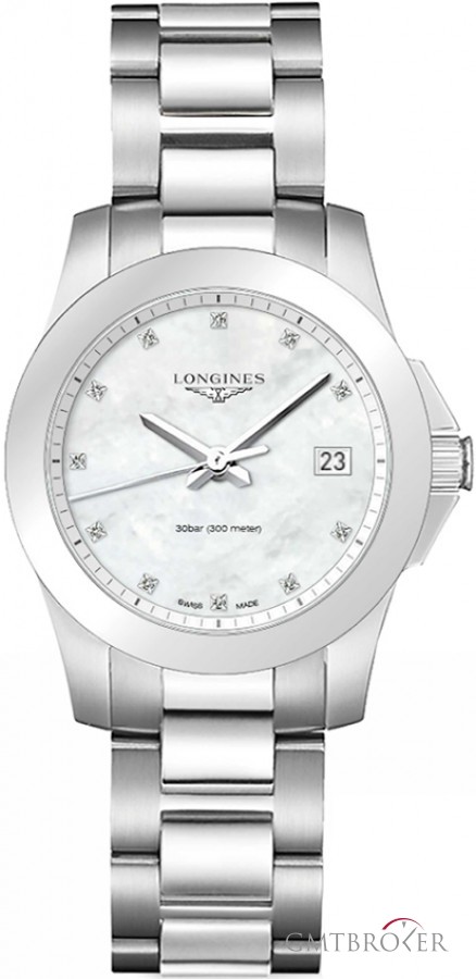 Longines L33774876  Conquest Quartz 34mm Ladies Watch L3.377.4.87.6 478801