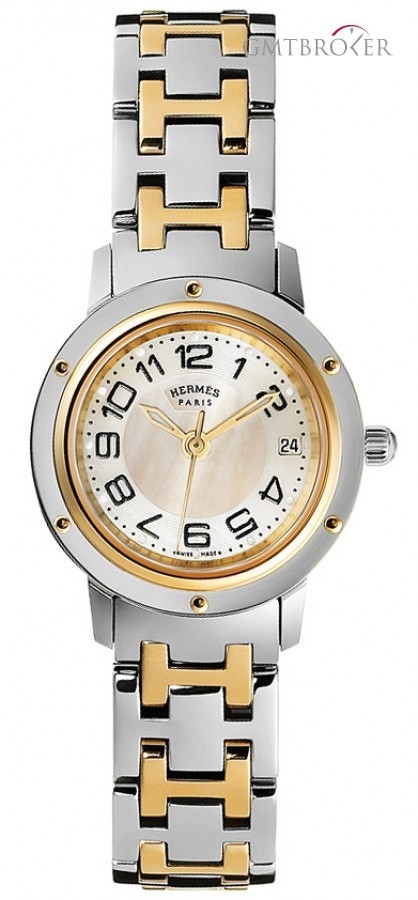 Hermès 035320WW00  Clipper Quartz PM 24mm Ladies Watch 035320WW00 191101