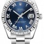 Rolex 178274 Blue Roman Oyster  Datejust 31mm Stainless