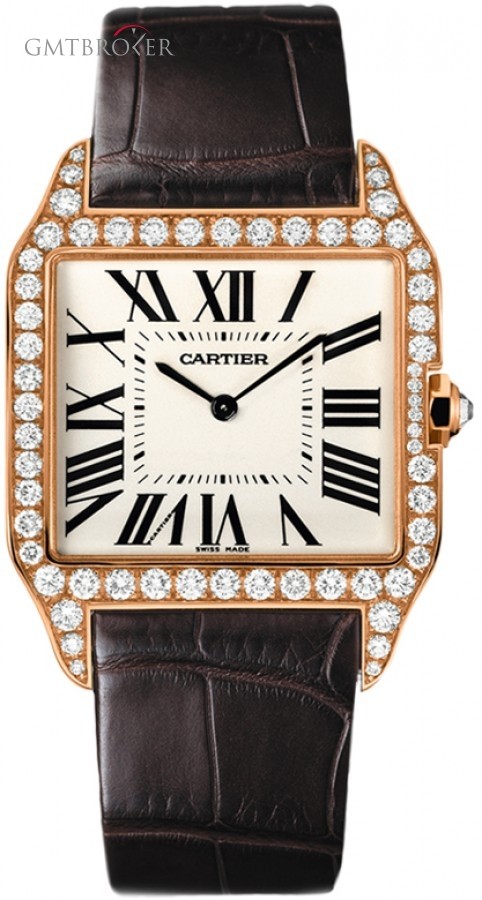 Cartier Wh100751  Santos Dumont Mens Watch wh100751 250435
