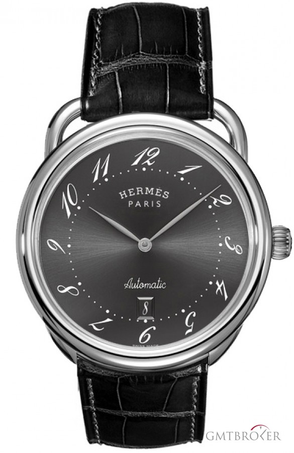 Hermès 035186WW00  Arceau Automatic TGM 41mm Mens Watch 035186WW00 197431