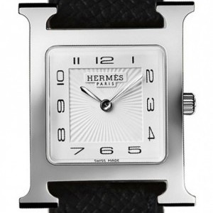 Hermès 036792WW00  H Hour Quartz Medium MM Ladies Watch 036792WW00 200369