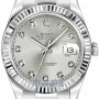 Rolex 116334 Silver Diamond  Oyster Perpetual Datejust I