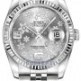 Rolex 116234 Silver Floral Jubilee  Datejust 36mm Stainl