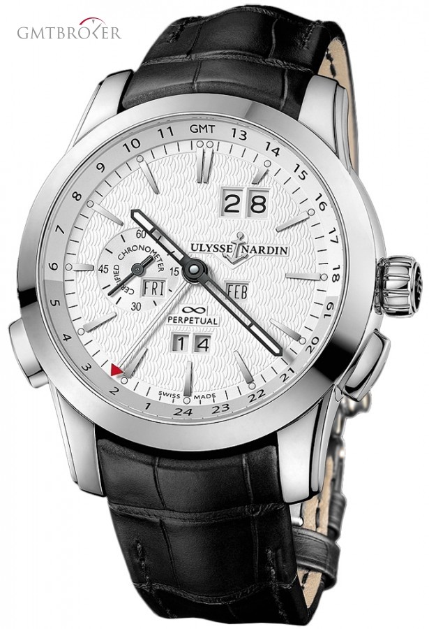 Ulysse Nardin 329-10  Perpetual Manufacture 43mm Mens Watch 329-10 250055