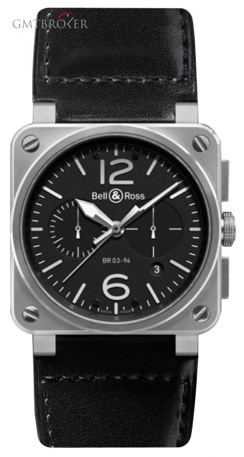 Bell Ross BR0394 BL SISCA Bell Ross BR03 94 Chronograph 42m