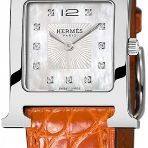 Hermès 036812WW00  H Hour Quartz Medium MM Ladies Watch 036812WW00 211637