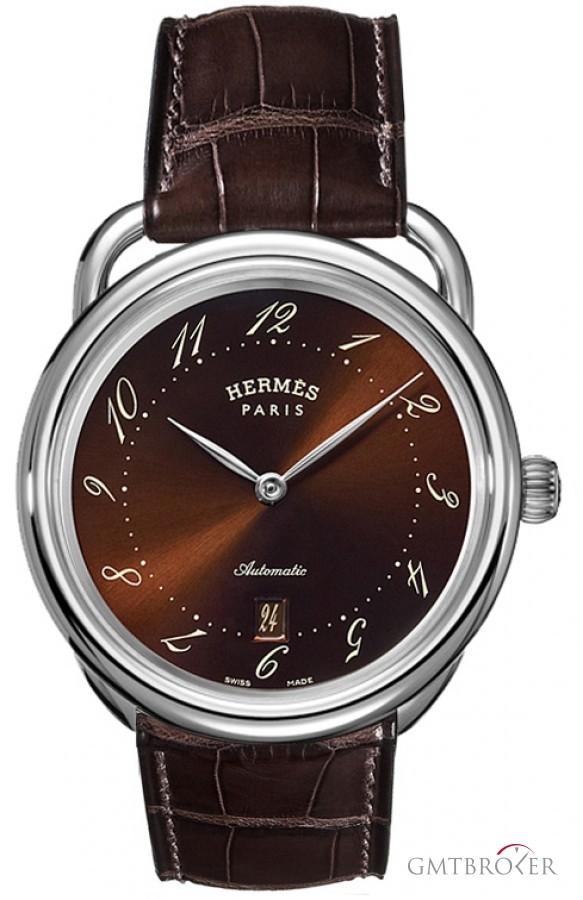 Hermès 035187WW00  Arceau Automatic TGM 41mm Mens Watch 035187WW00 197427