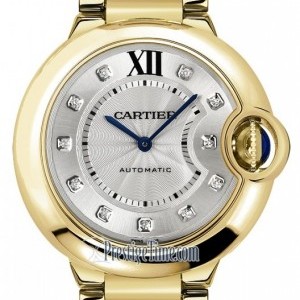 Cartier We902027  Ballon Bleu 36mm Ladies Watch we902027 203957