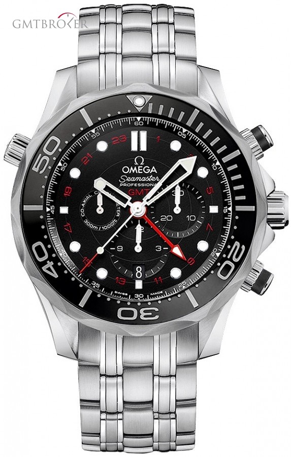 Omega 21230445201001  Seamaster Diver 300m Co-Axial GMT 212.30.44.52.01.001 254359