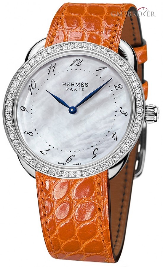 Hermès 039176WW00  Arceau Quartz GM 38mm Medium Watch 039176WW00 212339