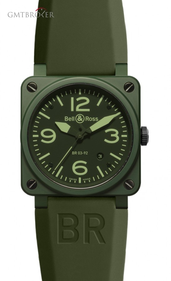 Bell & Ross BR03-92 Military Ceramic Bell  Ross BR03-92 Automa BR03-92MilitaryCeramic 176017