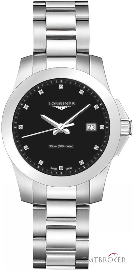 Longines L33784576  Conquest Quartz 36mm Ladies Watch L3.378.4.57.6 479235