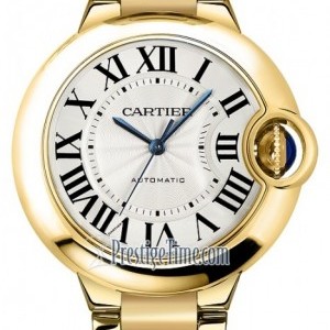 Cartier Wgbb0005  Ballon Bleu 33mm Ladies Watch wgbb0005 460325