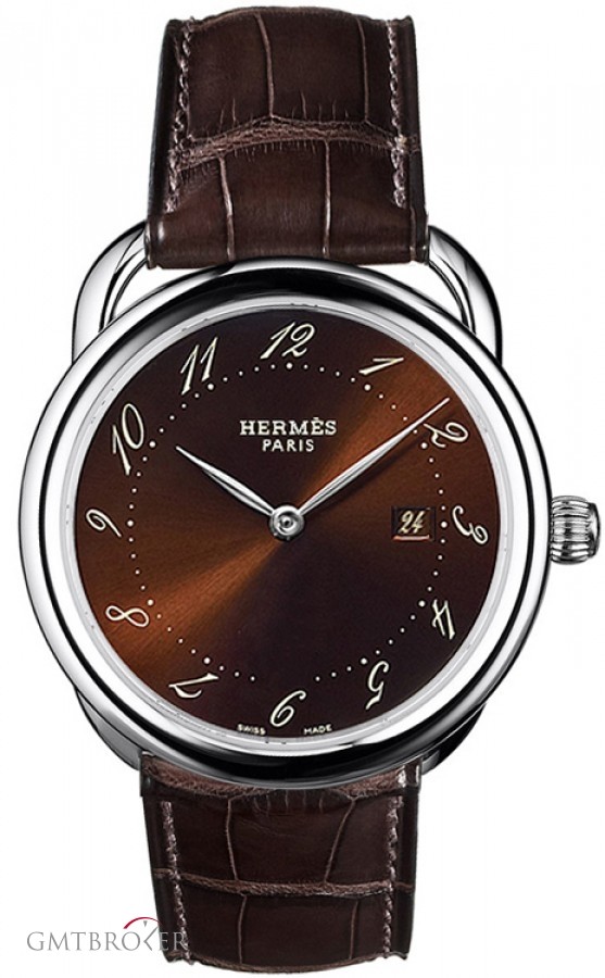 Hermès 026871WW00  Arceau Quartz GM 38mm Medium Watch 026871WW00 197665