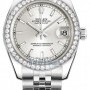 Rolex 178384 Silver Index Jubilee  Datejust 31mm Stainle