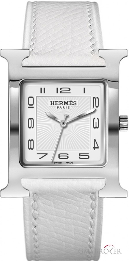 Hermès 036830WW00  H Hour Quartz Large TGM Midsize Watch 036830WW00 200409
