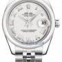 Rolex 178240 White Roman Jubilee  Datejust 31mm Stainles