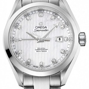 Omega 23110342055001  Aqua Terra Ladies Automatic 34mm L 231.10.34.20.55.001 203847