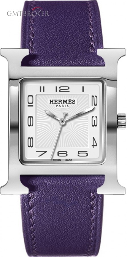 Hermès 036836WW00  H Hour Quartz Large TGM Midsize Watch 036836WW00 200415