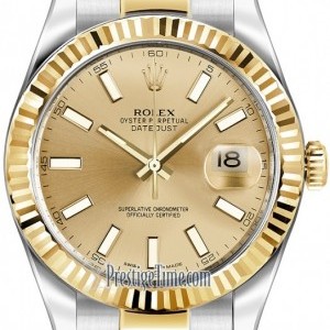 Rolex 116333 Champagne Index  Oyster Perpetual Datejust 116333ChampagneIndex 212035