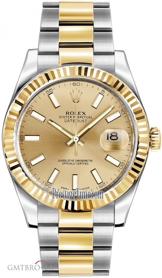 Rolex 116333 Champagne Index  Oyster Perpetual Datejust 116333ChampagneIndex 212035