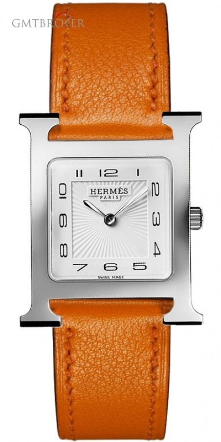 Hermès 036794WW00  H Hour Quartz Medium MM Ladies Watch 036794WW00 200375