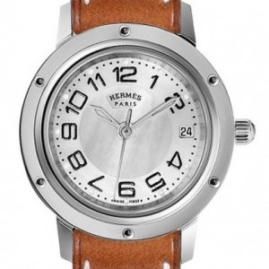 Hermès 035748WW00  Clipper Quartz PM 24mm Ladies Watch 035748WW00 199645