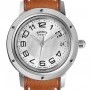 Hermès 035748WW00  Clipper Quartz PM 24mm Ladies Watch