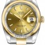 Rolex 116203 Champagne Index Oyster  Datejust 36mm Stain