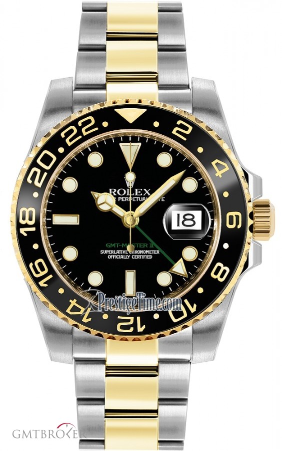 Rolex 116713LN  GMT Master II Mens Watch 116713LN 208163