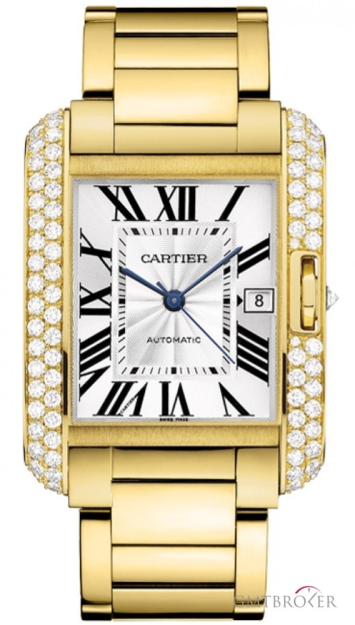 Cartier Wt100007  Tank Anglaise - Large Mens Watch wt100007 181187