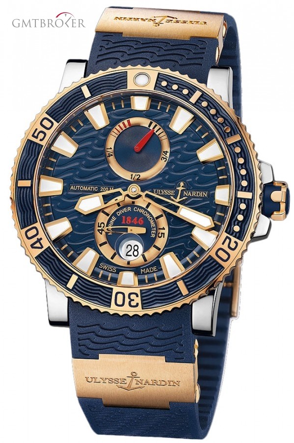 Ulysse Nardin 265-90-393  Maxi Marine Diver Titanium Mens Watch 265-90-3/93 250577