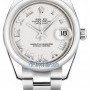 Rolex 178240 White Roman Oyster  Datejust 31mm Stainless