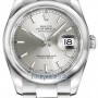 Rolex 116200 Silver Index oyster  Datejust 36mm Stainles