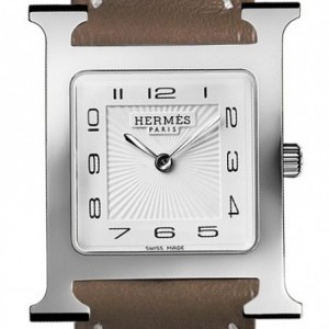 Hermès 036796WW00  H Hour Quartz Medium MM Ladies Watch 036796WW00 200379