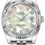 Rolex 116234 White MOP Diamond Jubilee  Datejust 36mm St