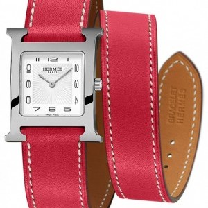 Hermès 038594WW00  H Hour Quartz Medium MM Ladies Watch 038594WW00 213033