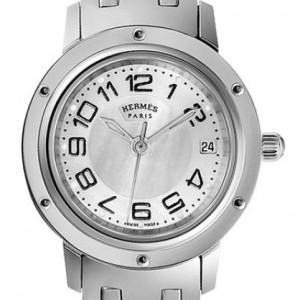 Hermès 035318WW00  Clipper Quartz PM 24mm Ladies Watch 035318WW00 199643