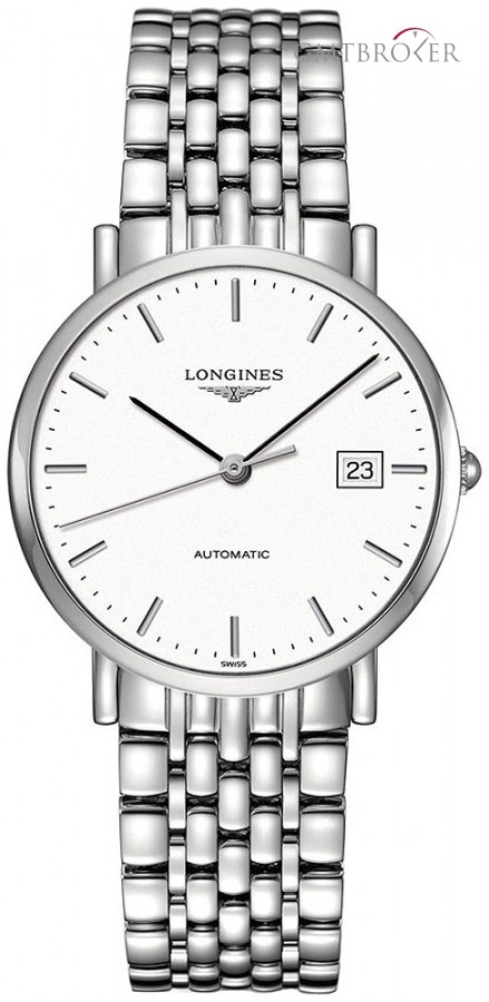 Longines L48104126  Elegant Automatic 37mm Midsize Watch L4.810.4.12.6 371249