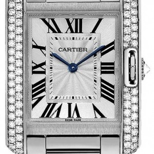 Cartier Wt100028  Tank Anglaise Quartz Medium Ladies Watch wt100028 471845