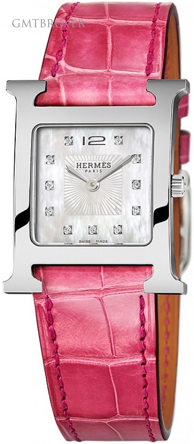 Hermès 036813WW00  H Hour Quartz Medium MM Ladies Watch 036813WW00 211641