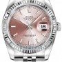 Rolex 116234 Pink Index Jubilee  Datejust 36mm Stainless