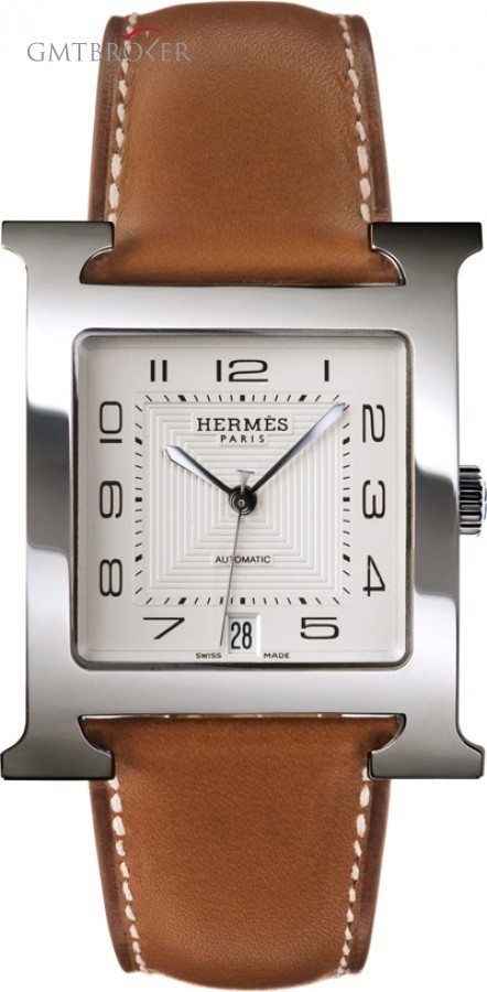 Hermès 036966WW00  H Hour Automatic Large TGM  Mens Watch 036966WW00 200427
