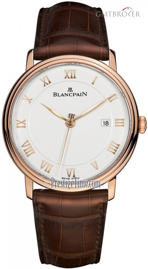 Blancpain 6651-3642-55  Villeret Ultra Slim Seconds  Date Au 6651-3642-55 204259