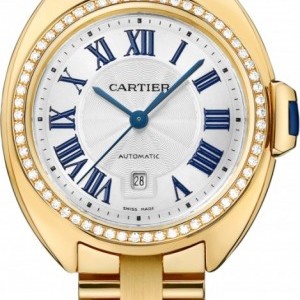 Cartier WJCL0004  Cle De  Automatic 31mm Ladies Watch WJCL0004 460503